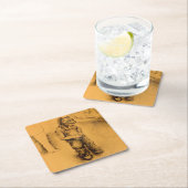 Ik ben verloren in Le Tianguie, Mexico Kartonnen Onderzetters (Insitu)