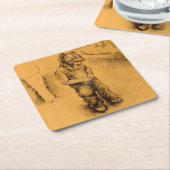 Ik ben verloren in Le Tianguie, Mexico Kartonnen Onderzetters (Schuin)