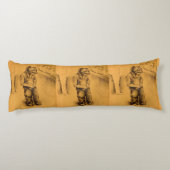 Ik ben verloren in Le Tianguie, Mexico Lichaamskussen (Achterkant)