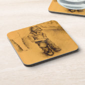 Ik ben verloren in Le Tianguie, Mexico Onderzetter (Linkerzijde)