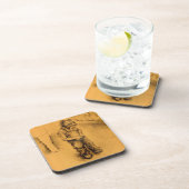 Ik ben verloren in Le Tianguie, Mexico Onderzetter (Rechterzijde)