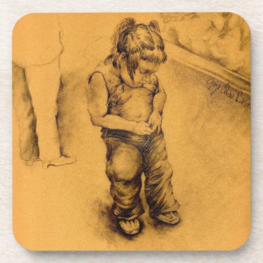 Ik ben verloren in Le Tianguie, Mexico Onderzetter (Voorkant)