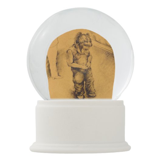 Ik ben verloren in Le Tianguie, Mexico Sneeuwbol (Voorkant)