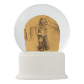 Ik ben verloren in Le Tianguie, Mexico Sneeuwbol (Achterkant)