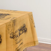 Ik ben verloren in Le Tianguie, Mexico Tafelkleed (Voorbeeld)