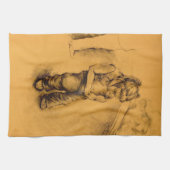 Ik ben verloren in Le Tianguie, Mexico Theedoek (Horizontaal)