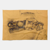 Ik ben verloren in Le Tianguie, Mexico Theedoek (Horizontaal)