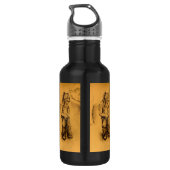 Ik ben verloren in Le Tianguie, Mexico Waterfles (Achterkant)