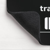 Ik ben verloren in Transit Travel Suitcase Donkere Muismat (Hoek)