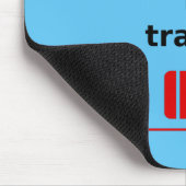 Ik ben verloren in Transit Travel Suitcase Light-C Muismat (Hoek)