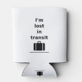 Ik ben verloren in Transit Travel Suitcase Light-M Blikjeskoeler (Achterkant)