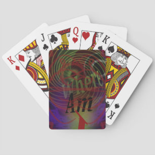 Ik ben verloren pokerkaarten