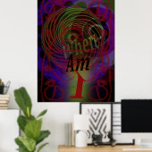 Ik ben verloren poster (Thuiskantoor)