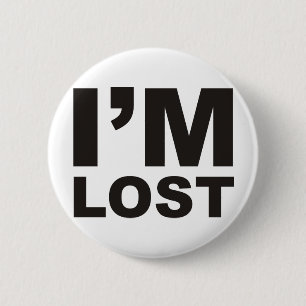 Ik ben Verloren Producten & Design! Ronde Button 5,7 Cm