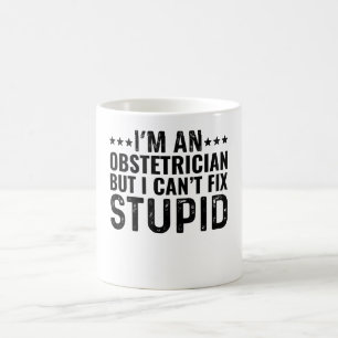 Ik ben verloskundige, maar ik kan niets maken koffiemok