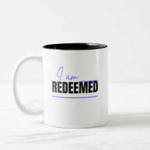 Ik ben verlost van de Christelijke koffie Mok