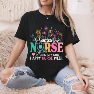 Ik Ben Verpleegkundige En Dit Is Mijn Week Gelukki T-shirt