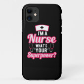 Ik ben verpleegster Case-Mate iPhone case (Achterkant)