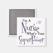 Ik ben verpleegster magneet (Voorkant / Achterkant)