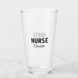 Ik ben verpleegster medisch expert voeg uw naam te glas