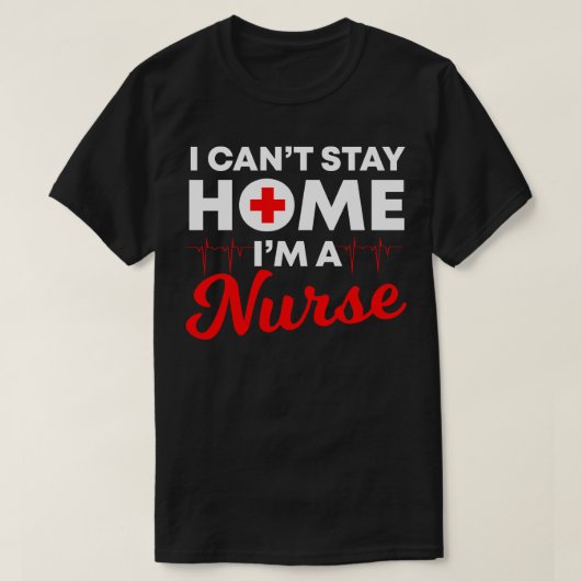 Ik ben verpleegster t-shirt (Design voorkant)