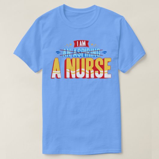 Ik ben verpleegster t-shirt (Design voorkant)