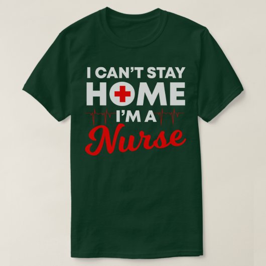 Ik ben verpleegster t-shirt (Design voorkant)
