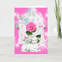 Ik ben verrezen Wenskaart Notitiekaartje