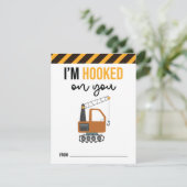 Ik ben verslaafd aan je Kinder Valentijn Kaart (Staand voorkant)