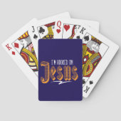 IK BEN VERSLAAFD AAN JEZUS POKERKAARTEN (Achterkant)