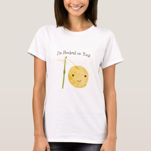 Ik ben verslaafd aan jou! t-shirt (Voorkant)