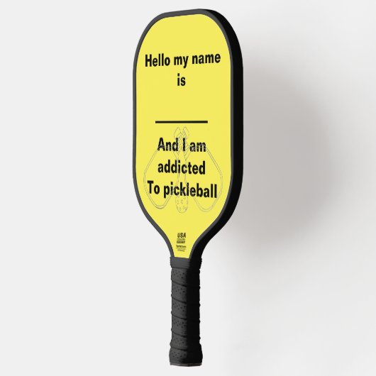 Ik ben verslaafd aan pickleball pickleball paddle (Links)