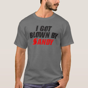 Ik ben vervloekt door Sandy - orkaan Sandy T-shirt