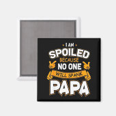 Ik ben verwend omdat Will papa slaat Magneet (Voorkant / Achterkant)