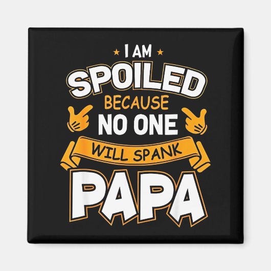 Ik ben verwend omdat Will papa slaat Magneet (Voorkant)