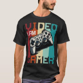 Ik ben videogamer t-shirt (Voorkant)