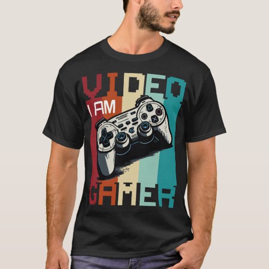 Ik ben videogamer t-shirt (Voorkant)