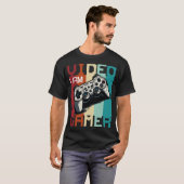 Ik ben videogamer t-shirt (Voorkant volledig)