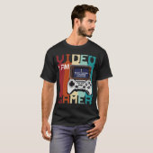 Ik ben videogamer t-shirt (Voorkant volledig)