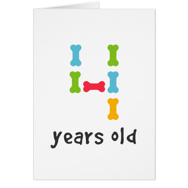 Ik ben vier jaar oud (Voorkant)