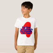 Ik ben vier t-shirt (Voorkant volledig)