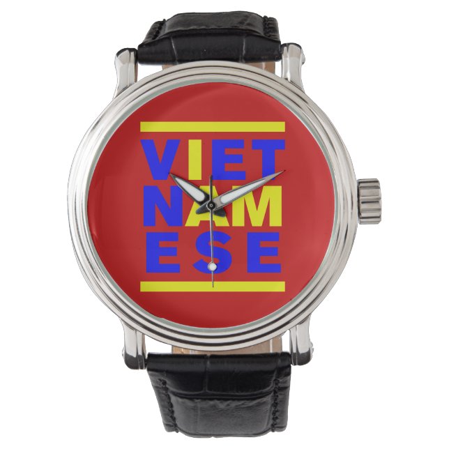 IK BEN VIETNAMEES HORLOGE (Voorkant)