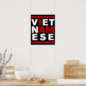 IK BEN VIETNAMEES POSTER (Keuken)