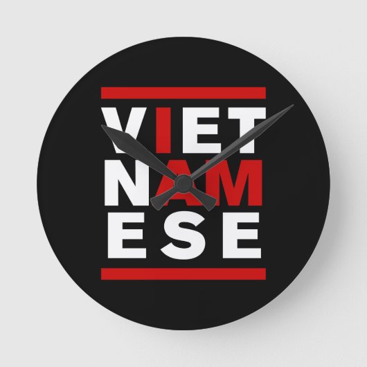 IK BEN VIETNAMEES RONDE KLOK (Voorkant)