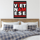 IK BEN VIETNAMESE CANVAS AFDRUK (Insitu (Slaapkamer))