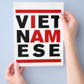 IK BEN VIETNAMESE FLYER (Hand)