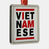 IK BEN VIETNAMESE METALEN ORNAMENT (Rechts)