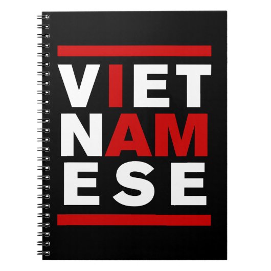 IK BEN VIETNAMESE NOTITIEBOEK (Voorkant)