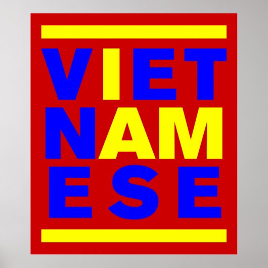 IK BEN VIETNAMESE POSTER (Voorkant)