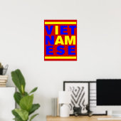 IK BEN VIETNAMESE POSTER (Thuiskantoor)